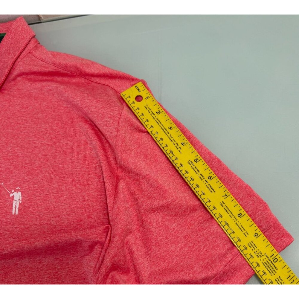 William Murray Golf Polo Shirt Mens XL Performance Stretch Heather Pink - Picture 7 of 7